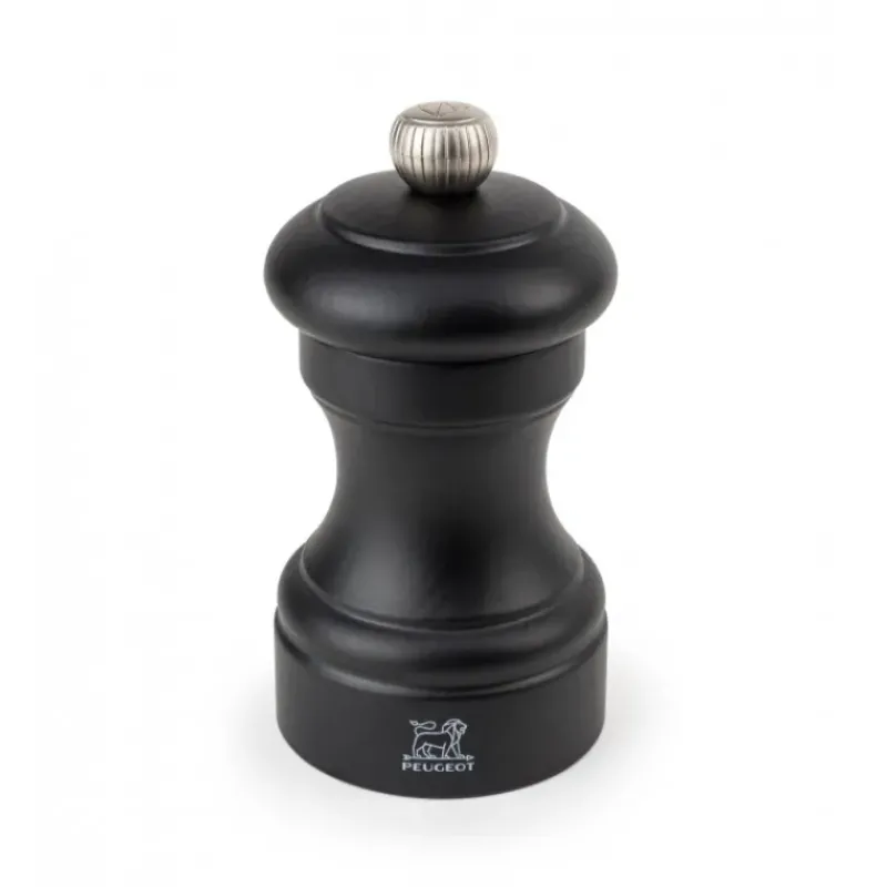 Moulin*PEUGEOT Moulin à Poivre Bistro 10 cm Noir Mat