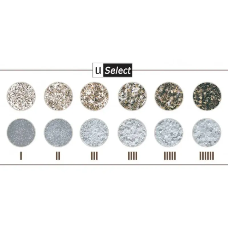 Moulin*PEUGEOT Moulin à Poivre Daman U'Select 16 cm Transparent-Inox