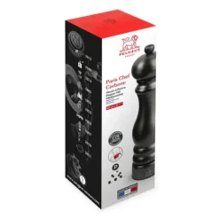 Moulin*PEUGEOT Moulin à Poivre Paris Chef U'Select 22 cm Carbone