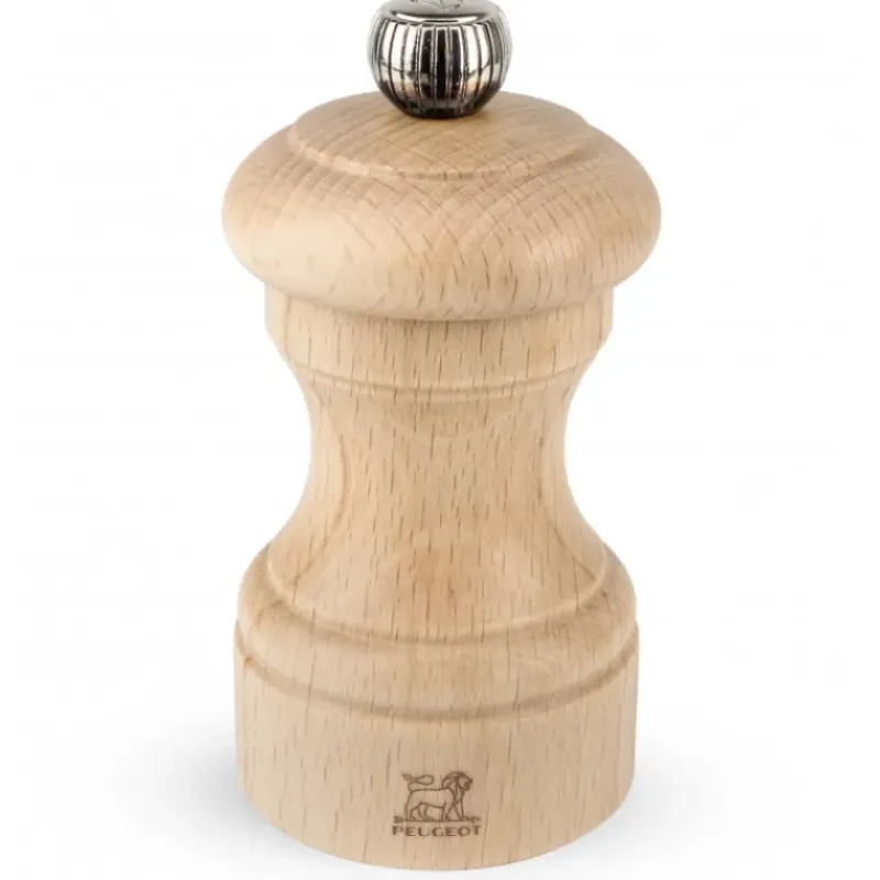 Moulin*PEUGEOT Moulin à Sel Bistro 10 cm Bois Naturel