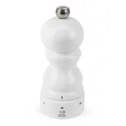 Moulin*PEUGEOT Moulin à Sel Paris U'Select 12 cm Laqué Blanc
