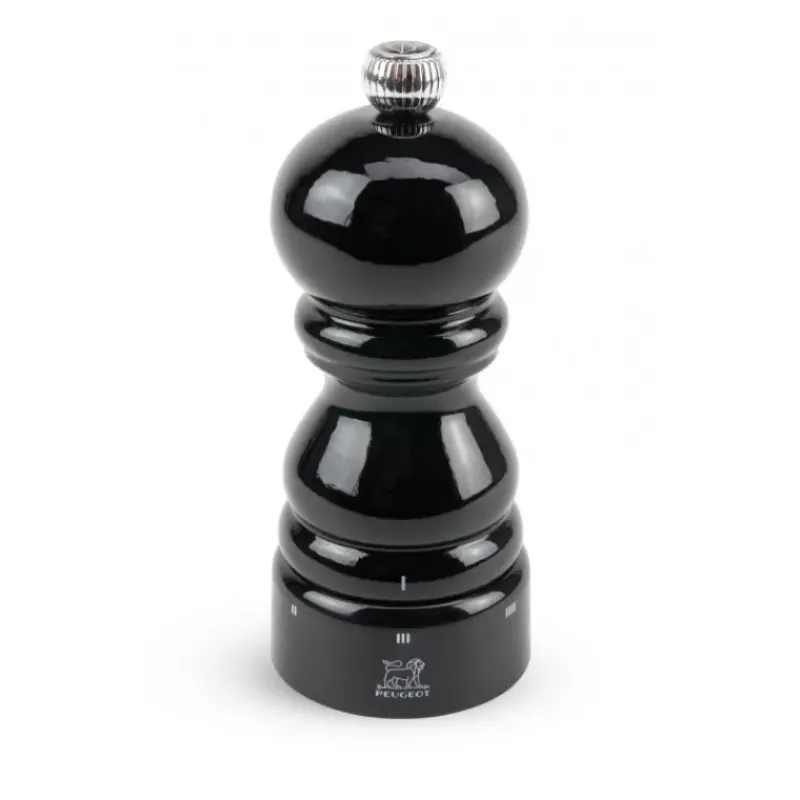 Moulin*PEUGEOT Moulin à Sel Paris U'Select 12 cm Laqué Noir