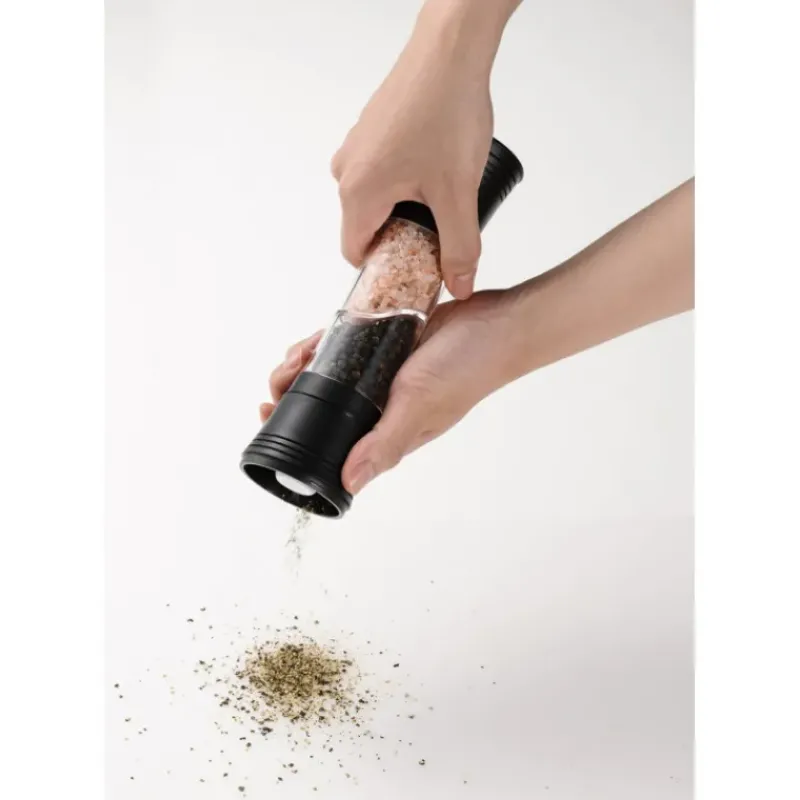 Moulin*KYOCERA Moulin Universel 2 en 1 Céramique Réglable Noir