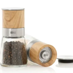 Moulin*ADHOC Moulin Universel Céramique Réglable Bois Ø 6,5 cm x H 13,5 cm