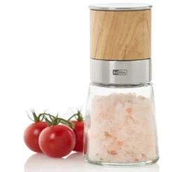 Moulin*ADHOC Moulin Universel Céramique Réglable Bois Ø 6,5 cm x H 13,5 cm