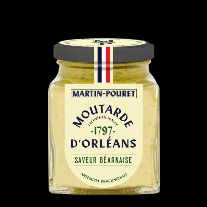 Moutarde*MARTIN POURET Moutarde d'Orléans Saveur Béarnaise 95g
