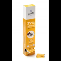 Chocolats À Offrir|Confiserie*WEISS Napolitain Chocolat au Lait Entier 37% 180 g