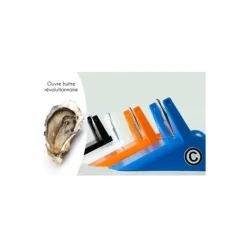 Couteau À Poisson*EKEN Ouvre Huitres Clé de Neptune Gris