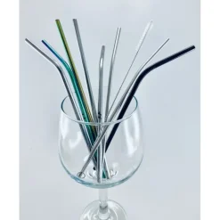 Accessoires Bar*LEBRUN Paille en Inox Droite 21,5cm x4