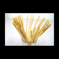 Accessoires Bar*LEBRUN Paille Réutilisable en Roseau 20cm x20