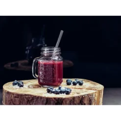 Accessoires Bar*CUISINEADDICT Paille Réutilisable en Verre 20cm droite x4 HALM