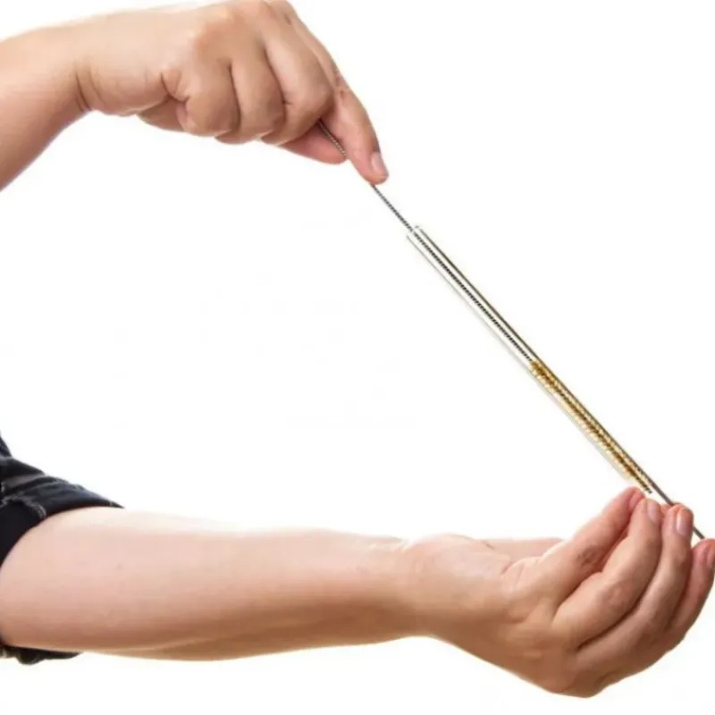 Accessoires Bar*CUISINEADDICT Paille Réutilisable en Verre 20cm droite x4 HALM