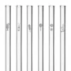 Accessoires Bar*CUISINEADDICT Paille Réutilisable en Verre Fêtes 20cm droite x6 HALM
