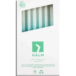 Accessoires Bar*CUISINEADDICT Paille Réutilisable en Verre 23cm droite x4 HALM