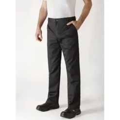 Pantalon De Cuisine*ROBUR Pantalon de Cuisine Mixte Noir TIMEO T.42