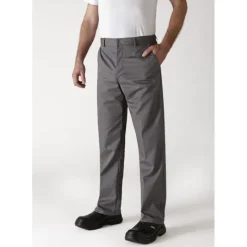 Pantalon De Cuisine*ROBUR Pantalon de Cuisine Mixte Gris Anthracite TIMEO T.34