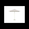 Mobilier Terrasse Restaurant*EZPELETA Parasol Eolo Pureti® Blanc Toile Blanche