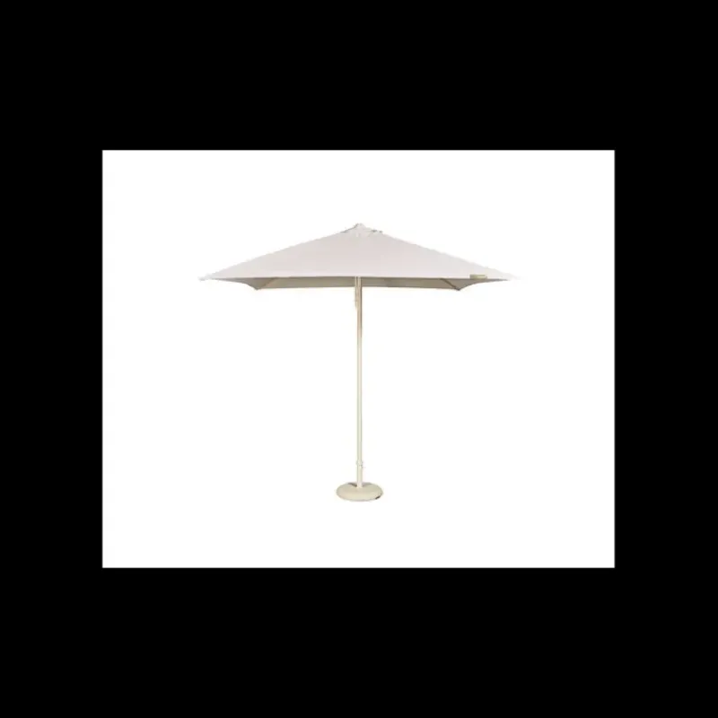Mobilier Terrasse Restaurant*EZPELETA Parasol Eolo Pureti® Blanc Toile Blanche