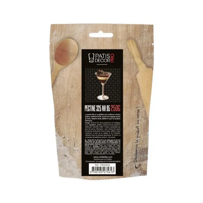 Additifs Alimentaires*PATISDECOR Pectine 325 NH 95 250 g Patisdécor