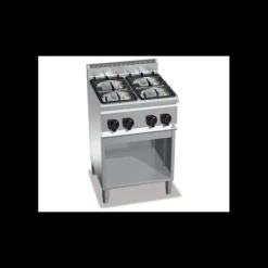 Chaud*BERTOS Piano de Cuisson 4 Brûleurs Eco Power 600 x 900 x 600 mm Berto's