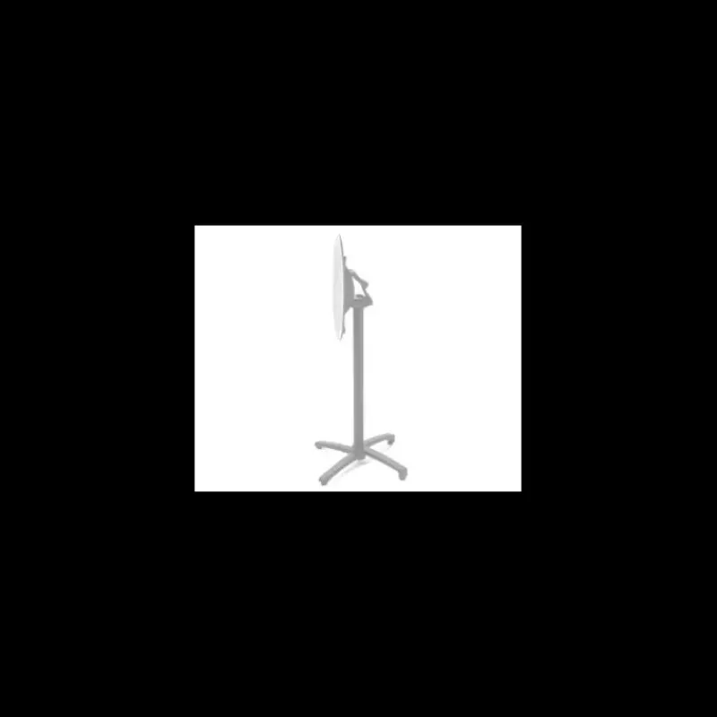 Mobilier Terrasse Restaurant|Mobilier Restaurant*GROSFILLEX Pied de Mange-Debout en Aluminium Gris X-One