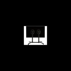 Mobilier Terrasse Restaurant|Mobilier Restaurant*GROSFILLEX Pied de Table Double en Aluminium Noir X-One