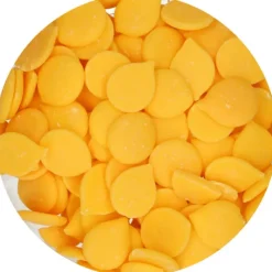 Décoration Comestible*FUNCAKES Pistoles Deco Melts Jaune 250 g
