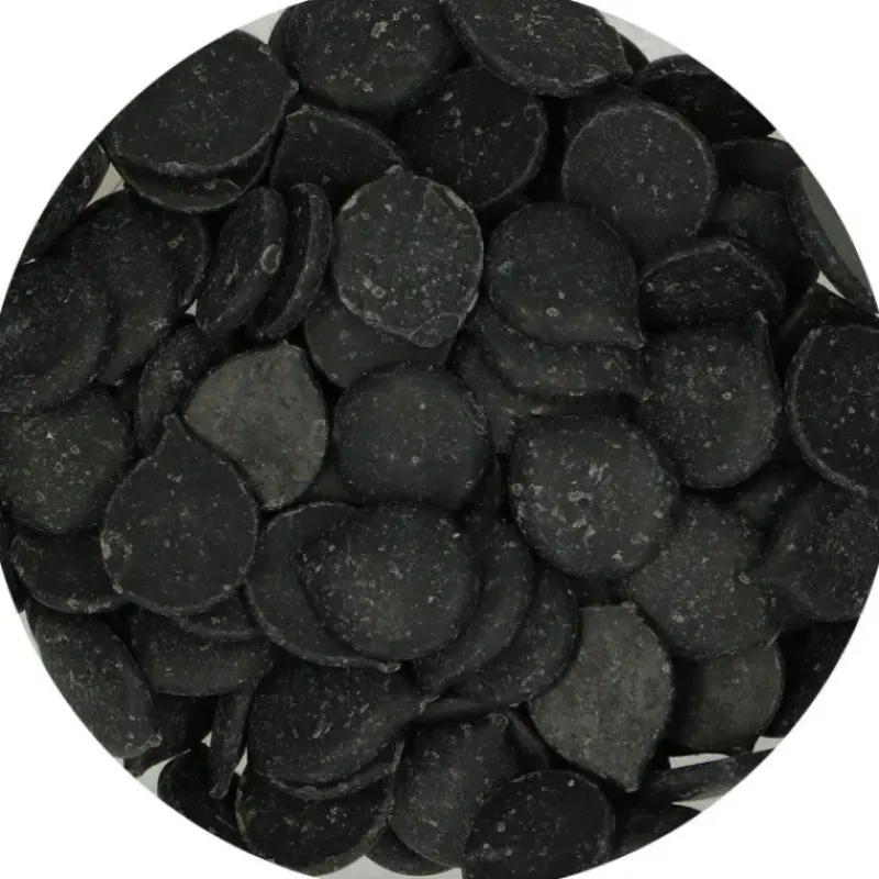 Décoration Comestible*FUNCAKES Pistoles Deco Melts Noir 250g