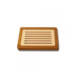 Planches À Découper*TOTALLY BAMBOO Planche à Pain avec Récupérateur de Miettes 37 x 24 cm