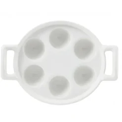 Plat De Cuisson*REVOL Plat à Escargots Blanc 6 trous Belle Cuisine