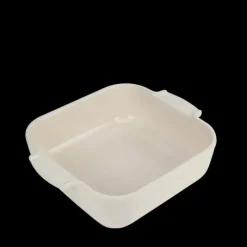 Plat De Cuisson*PEUGEOT Plat à Four Carré en Céramique Appolia 21 cm Ecru