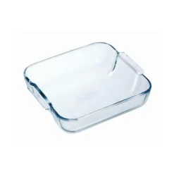 Plat De Cuisson*PYREX Plat à Four en Verre Carré 25 x 21 cm 2 L Classic