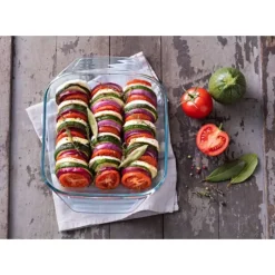 Plat De Cuisson*PYREX Plat à Four en Verre Carré 29 x 23 cm 2,3 L Irrésistible