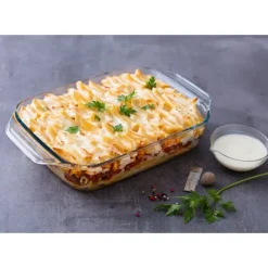 Plat De Cuisson*PYREX Plat à Four en Verre Rectangulaire 39 x 25 cm 3,8 L Irrésistible