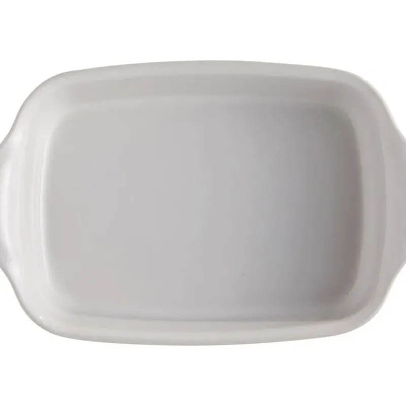 Plat De Cuisson*EMILE HENRY Plat à Four Individuel en Céramique Farine 22 x 14,5 cm