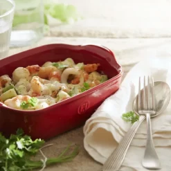 Plat De Cuisson*EMILE HENRY Plat à Four Individuel en Céramique Provence 22 x 14,5 cm