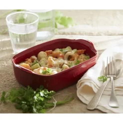 Plat De Cuisson*EMILE HENRY Plat à Four Individuel en Céramique Provence 22 x 14,5 cm