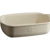 Plat De Cuisson*EMILE HENRY Plat à Four Individuel en Céramique Argile 22 x 14,5 cm
