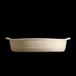 Plat De Cuisson*EMILE HENRY Plat à Four Ovale en Céramique 36,5 x 22,5 cm Argile