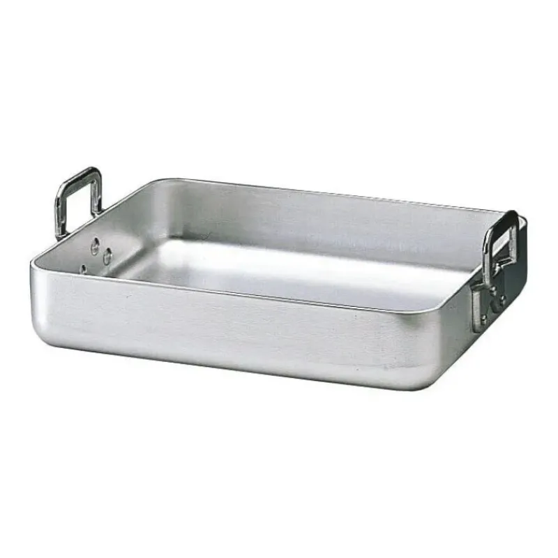Plat De Cuisson*MATFER Plat à Rôtir Aluminium 40 x 32 cm