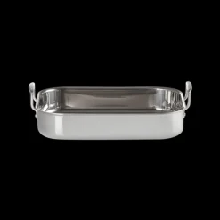 Plat De Cuisson*LE CREUSET Plat à Rôtir Inox 35 cm