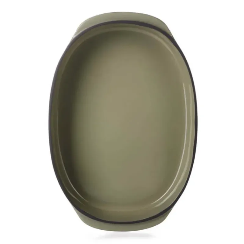 Plat De Cuisson*REVOL Plat Oblong Cardamome 34 x 25 cm Caractère Culinaire