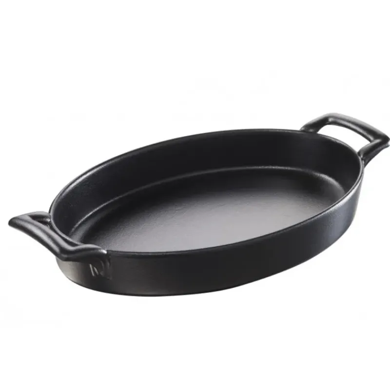 Plat De Cuisson*REVOL Plat Ovale Noir 28x19 cm Belle Cuisine