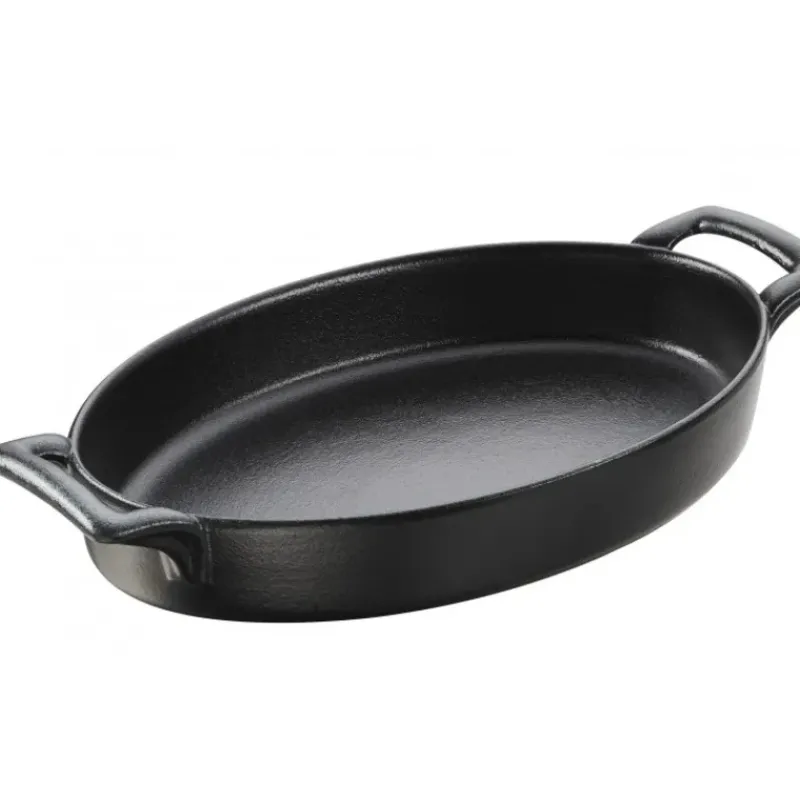 Plat De Cuisson*REVOL Plat Ovale Noir 24x16 cm Belle Cuisine