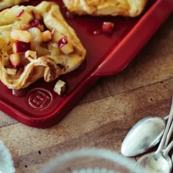 Plaques De Cuisson|Plat De Cuisson*EMILE HENRY Plat Rectangulaire en Céramique 42.5x31.5 cm Fusain