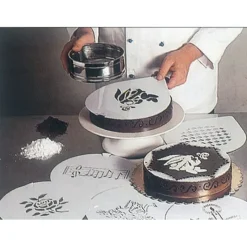 Ustensiles Décor Gâteau*CUISINEADDICT Pochoir Flocon de neige pour Gâteaux