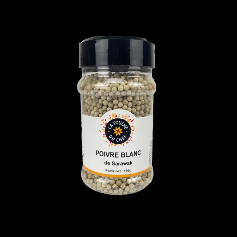 Poivre*LA TOUCHE DU CHEF Poivre Blanc Sarawak 190 g