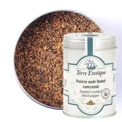 Poivre*TERRE EXOTIQUE Poivre Noir Concassé Fumé 60 g