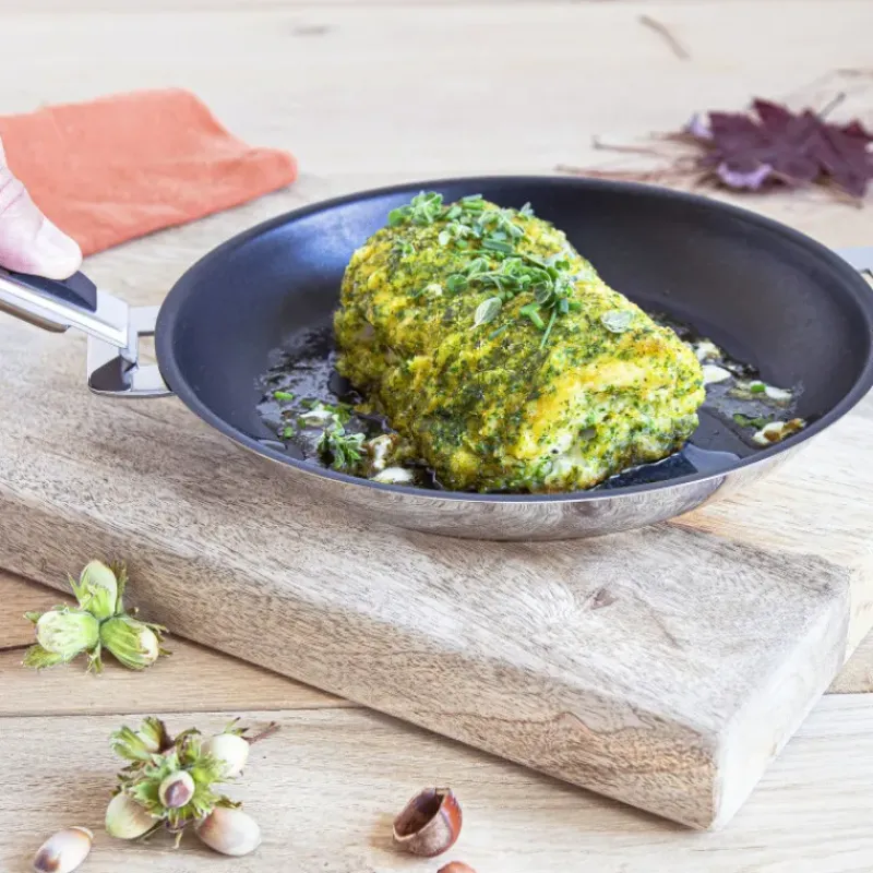 Poêles*CRISTEL Poêle Ø 24 cm Strate Amovible Inox Exceliss