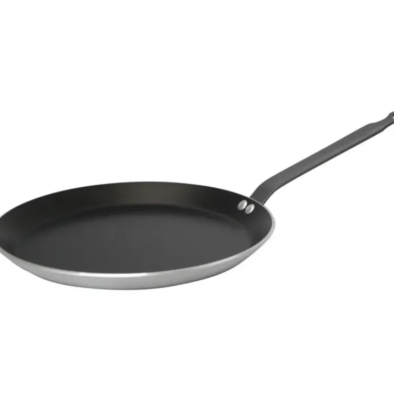 Poêles*DE BUYER Poêle à Crêpe ø30 cm Antiadhésive Choc Resto Induction